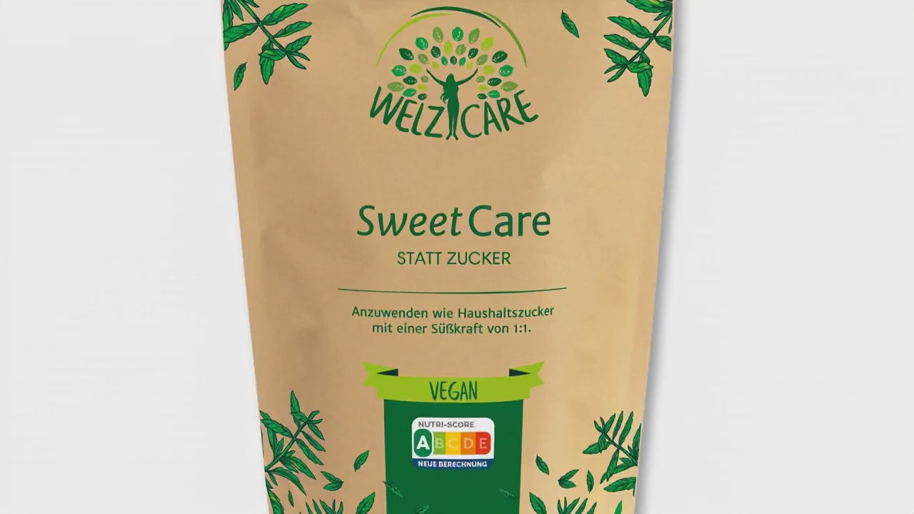 Sweetcare statt Kristallzucker